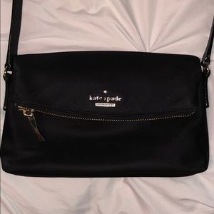 Kate Spade New York Crossbody- Black Nylon